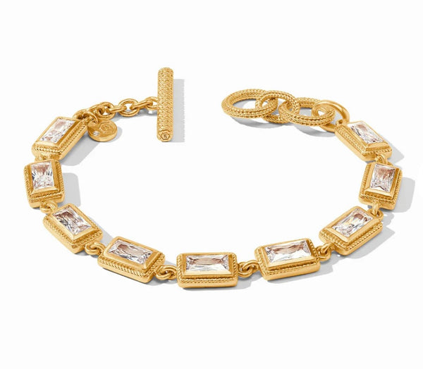 Diamond baguette bracelet